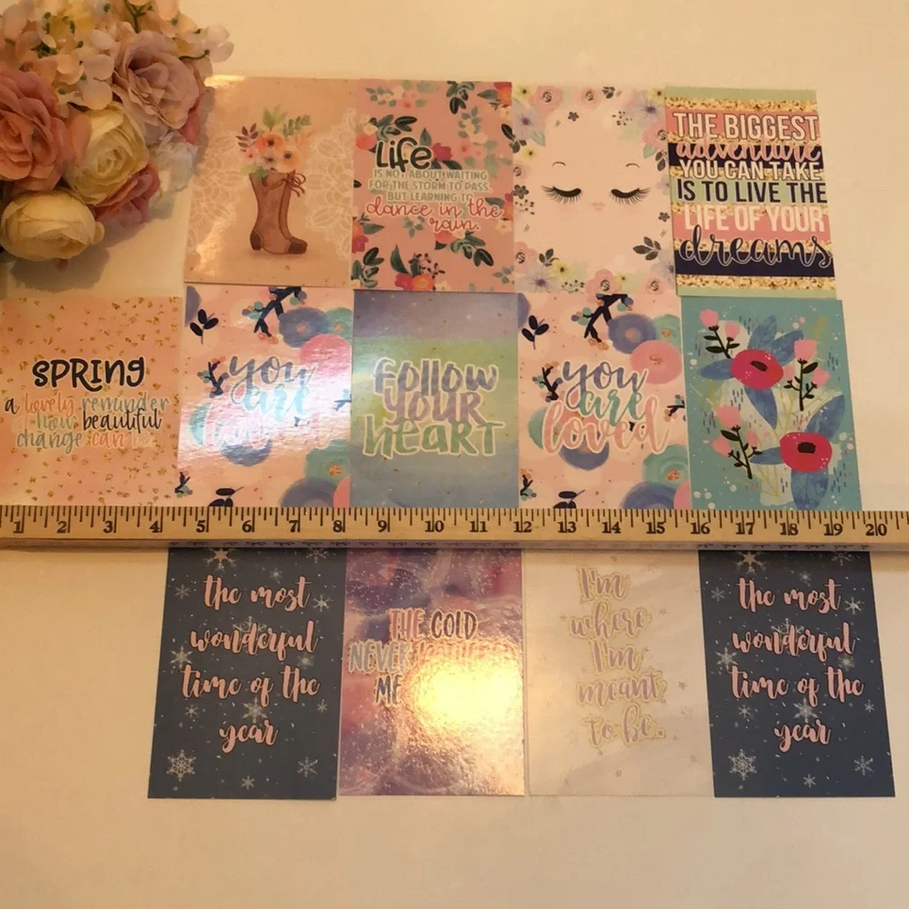JESSICA HARTS PLANNER CARDS Jessica Hearts paper cards Planning Papers